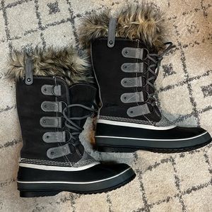 Sorel Joan of Artic Fur Lined Winter Boot 8.5